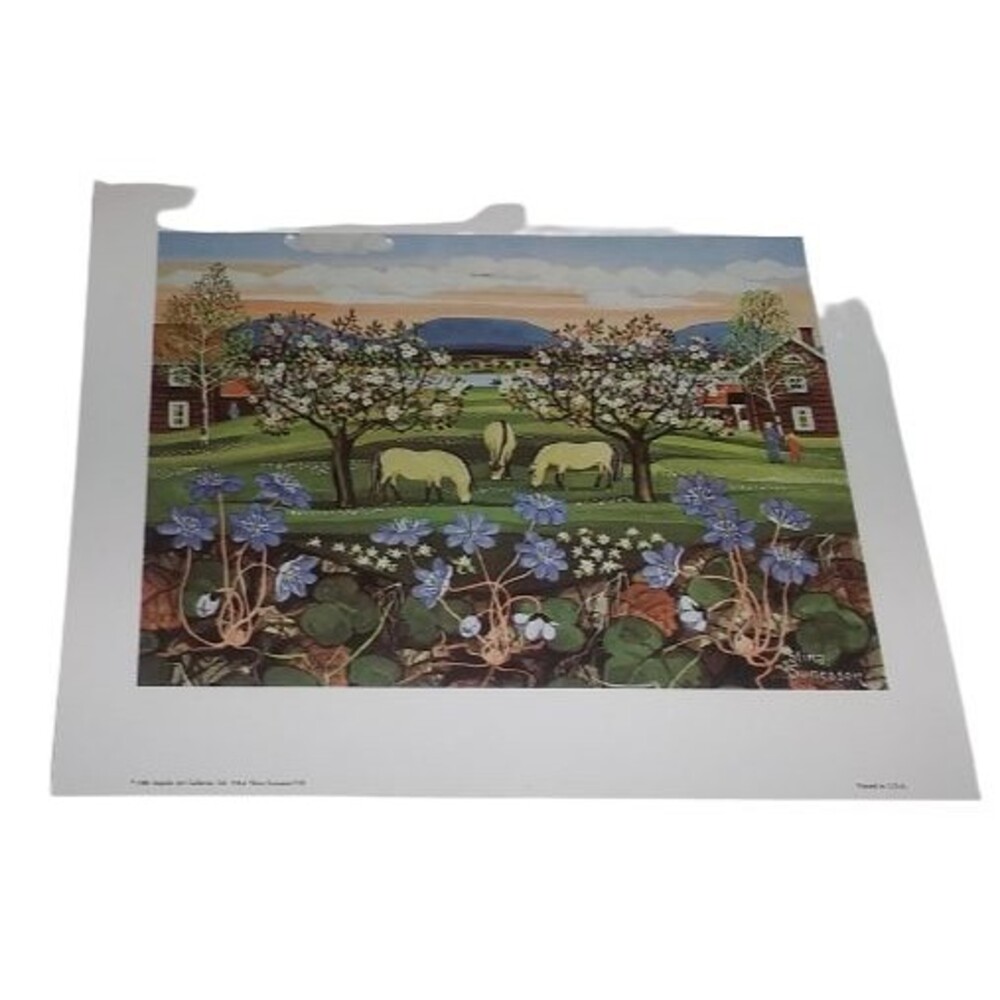 1982 Aspelin Art Galleries, 718-4 "Stina Sunesson" HH  Print